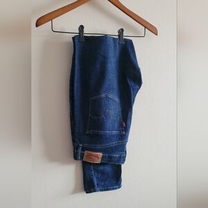 Levi's 311 Shaping Skinny dark wash denim destructed jeans Women's size 29